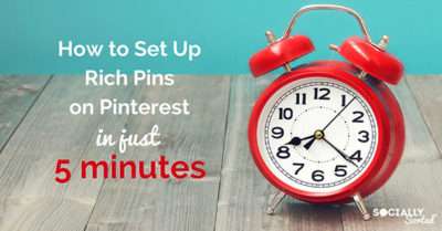 How to Set up Rich Pins on Pinterest in Just 5 minutes