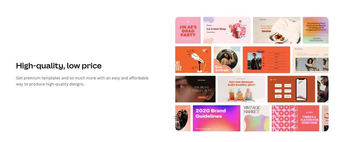 Canva Premium Presentation Templates