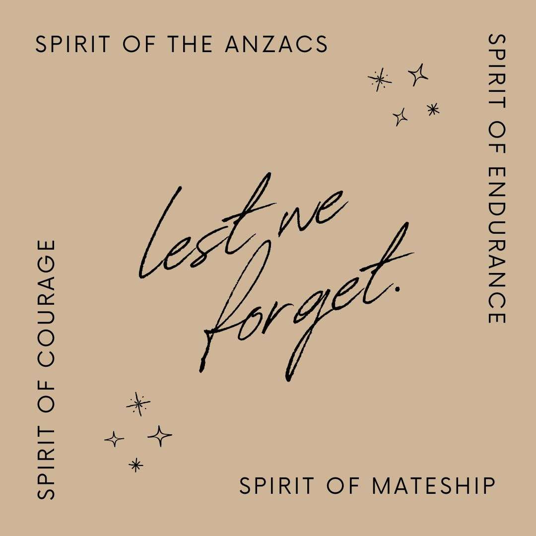 Beige Black Spirit of Anzacs Anzac Day Instagram Post (1)